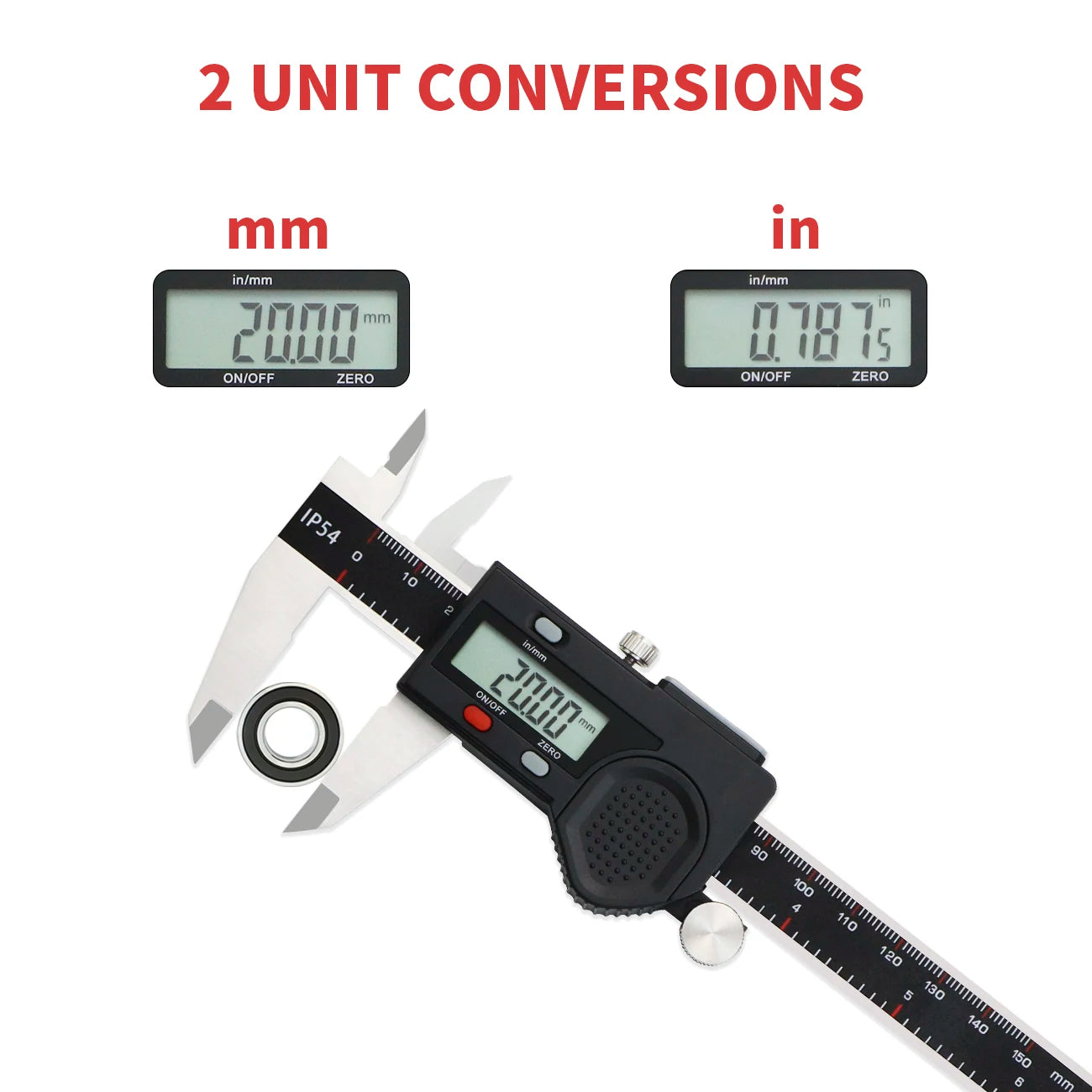 New Hardened Stainless Steel 0-150Mm Digital Caliper Vernier Caliper Micrometer Electronic Vernier Caliper Measuring Tool