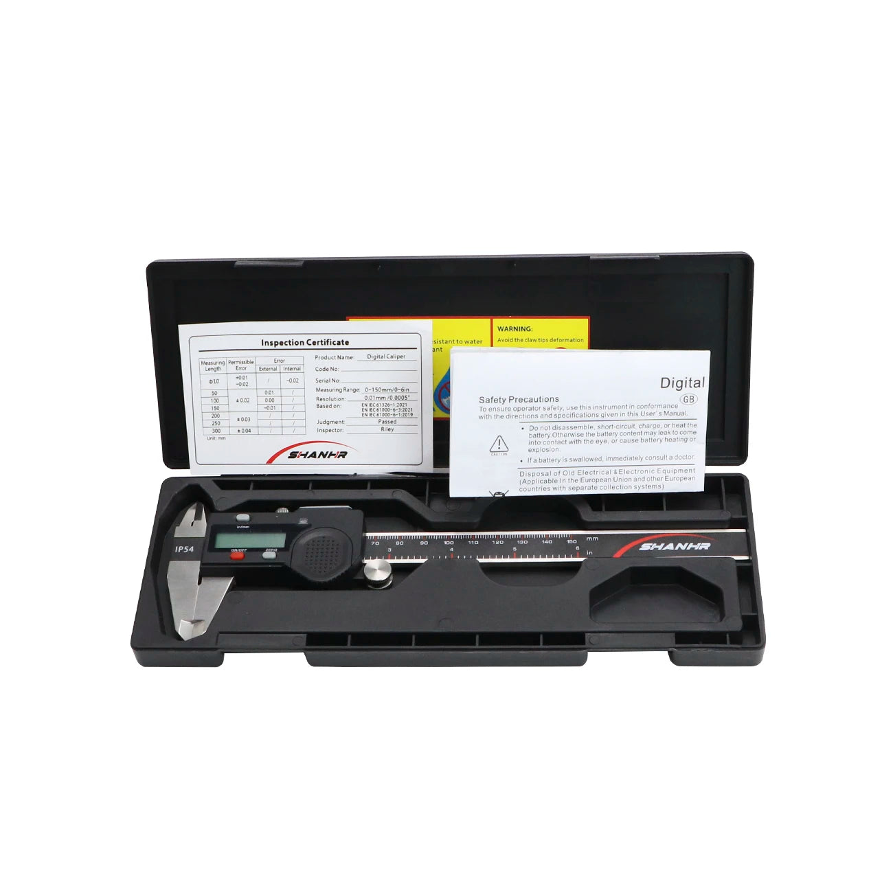 New Hardened Stainless Steel 0-150Mm Digital Caliper Vernier Caliper Micrometer Electronic Vernier Caliper Measuring Tool
