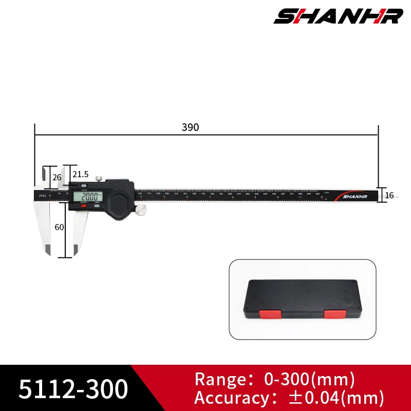 New Hardened Stainless Steel 0-150Mm Digital Caliper Vernier Caliper Micrometer Electronic Vernier Caliper Measuring Tool
